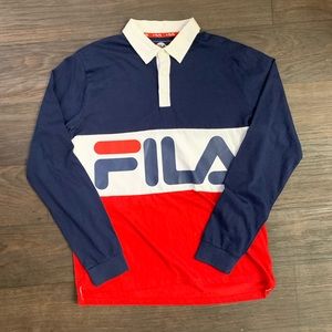 Fila Longsleeve quarter button up